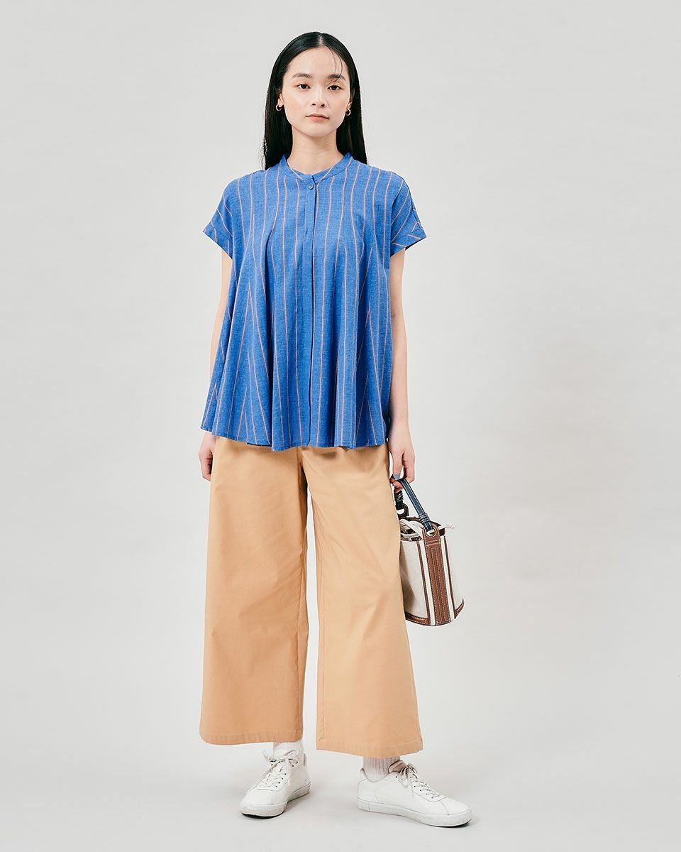 Jantzen【接触冷感】麻混ハイパーストレッチワイドパンツ | KOSUGI