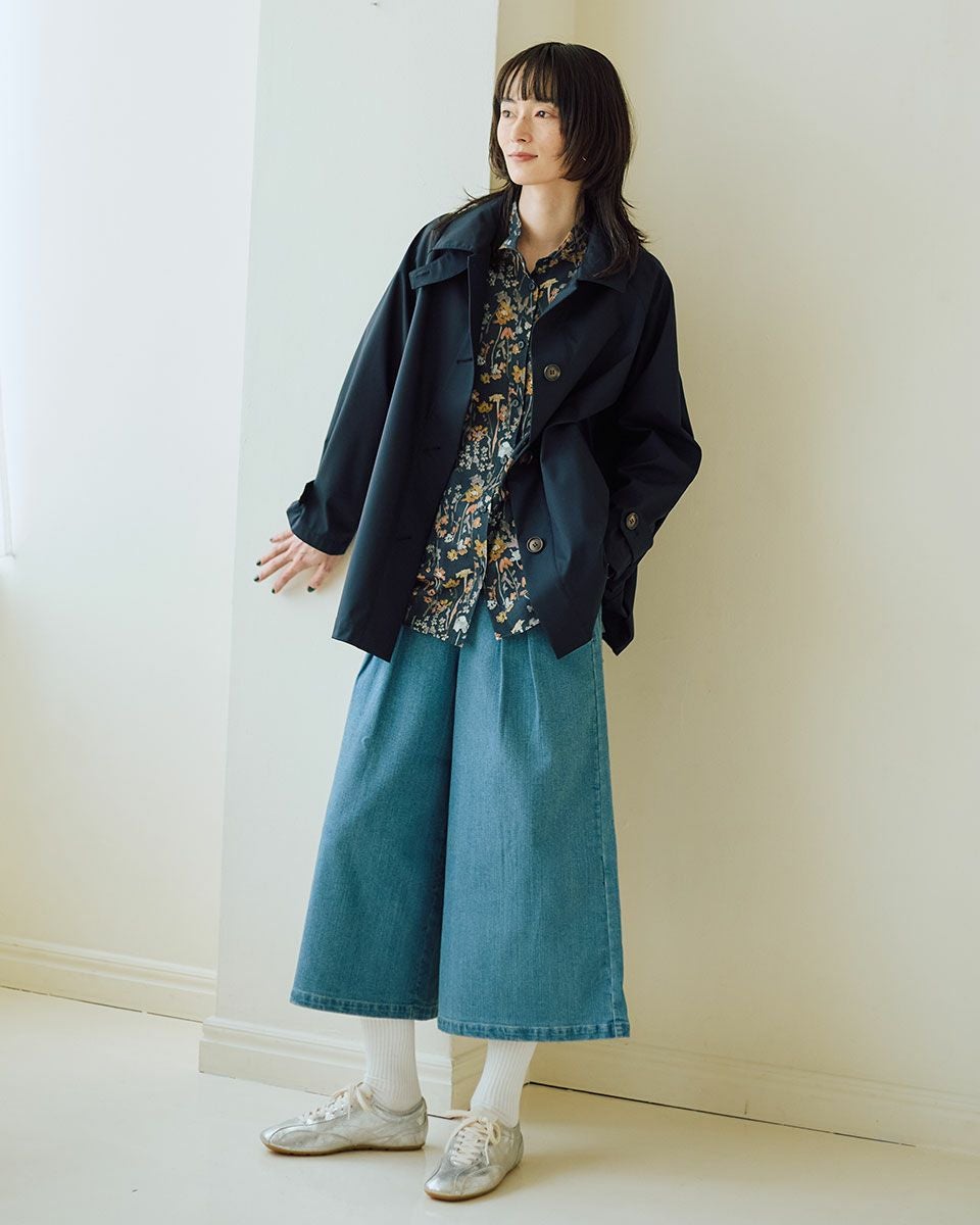イェンス jens ショートコート Jantzen[防風 撥水] ステンカラーショートコート | KOSUGI ONLINE SHOP