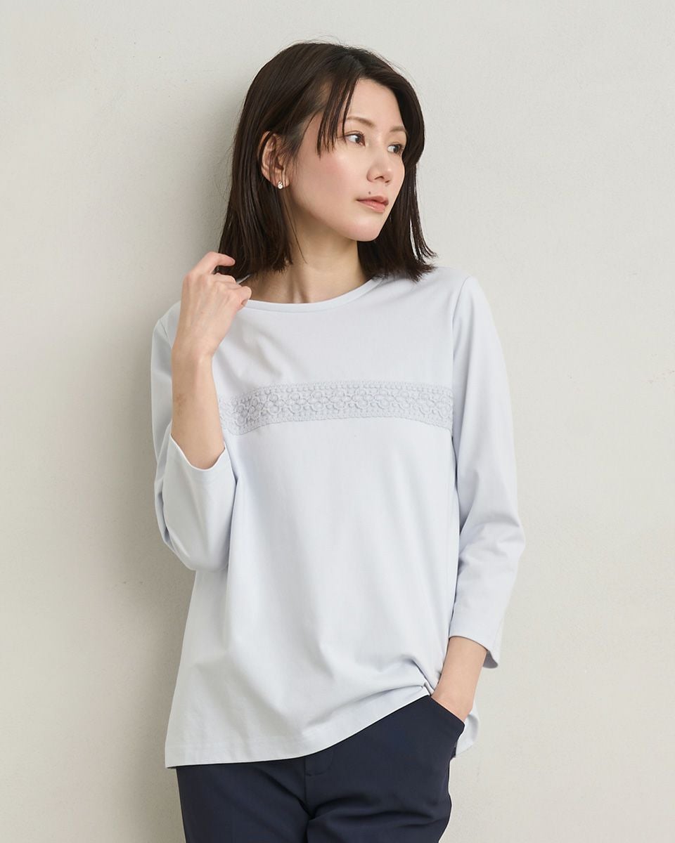 GRACE レース付きカットソー 美品 楽天市場】レース（ブランドグレースコンチネンタル）（Tシャツ