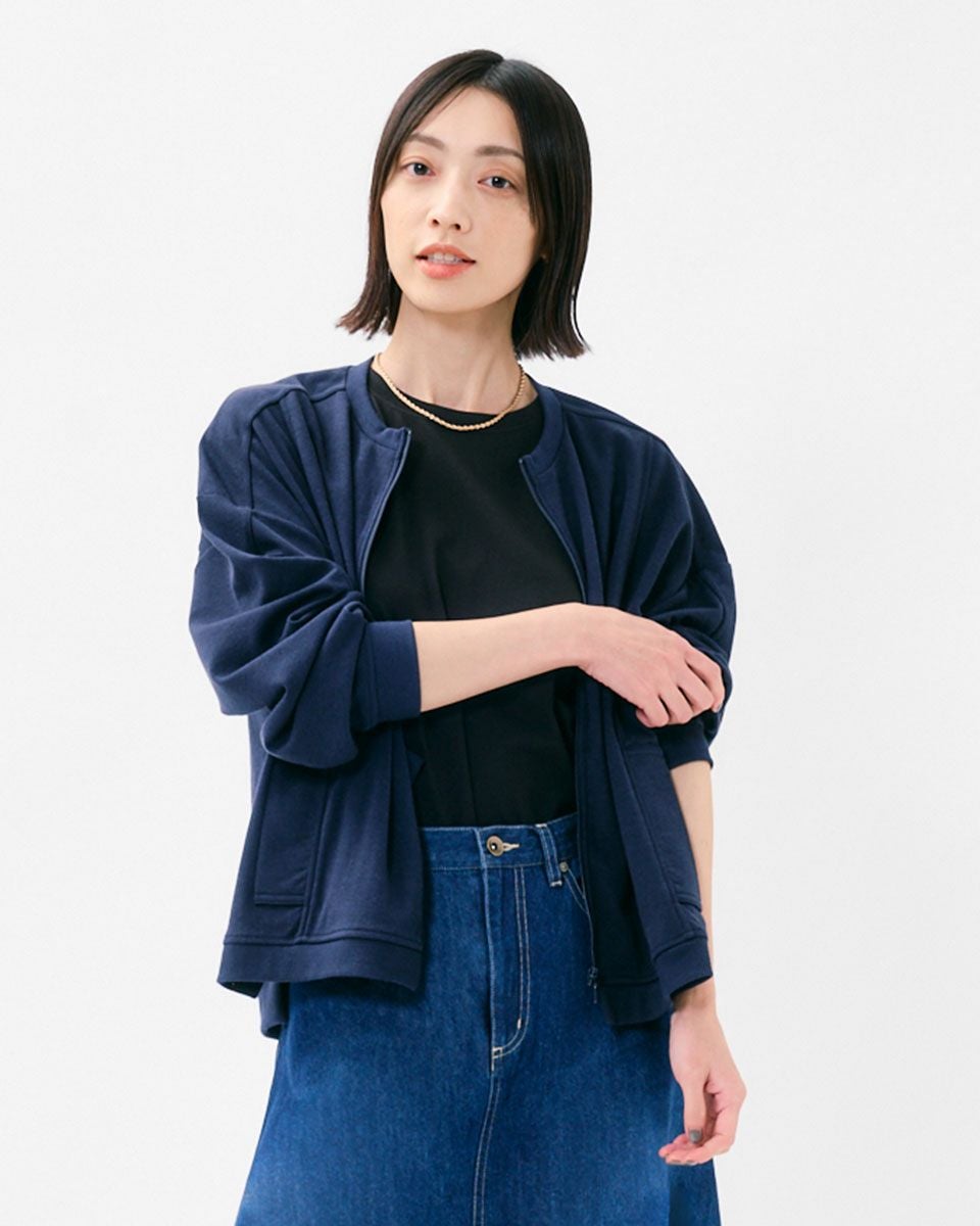 Jantzenジップカーディガン[リサイクルポリエステル] | KOSUGI ONLINE SHOP