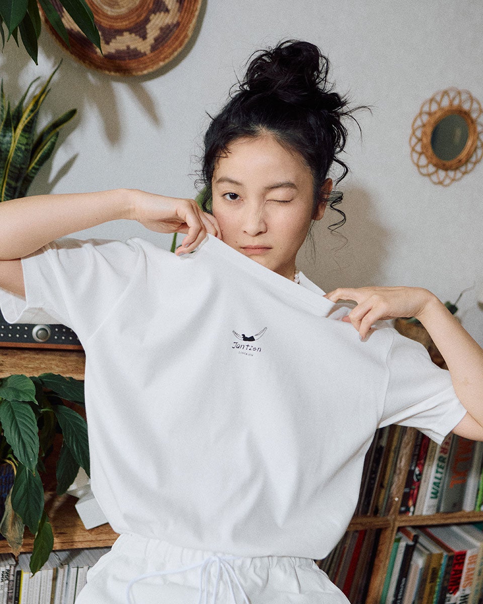 JantzenコラボTシャツ×killdisco森とコーヒーと猫Tシャツ [吸水速乾/UV