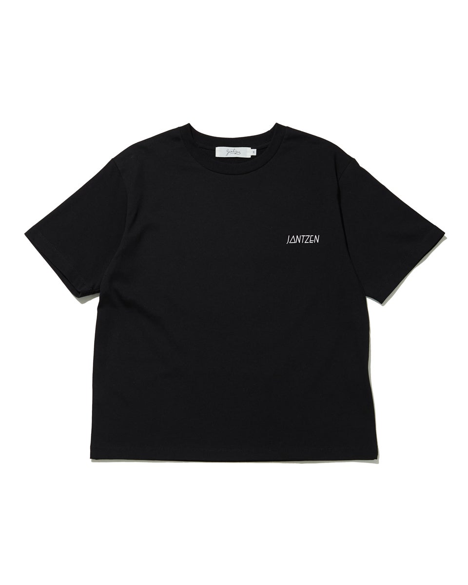 JantzenコラボTシャツ×辰巳菜穂 ポートランドバックプリントT [吸水速