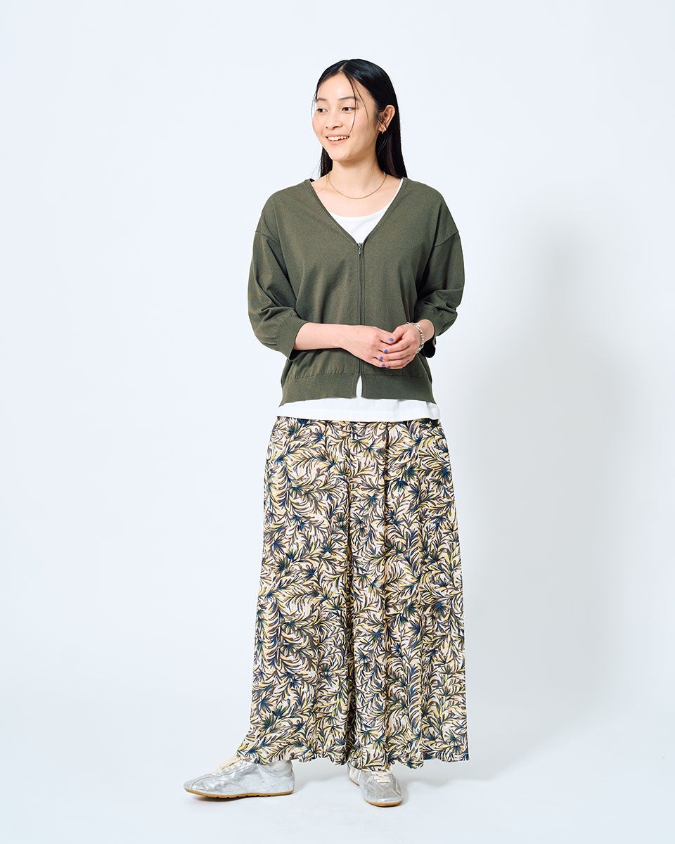 Jantzenリーフプリント ギャザーパンツ | KOSUGI ONLINE SHOP