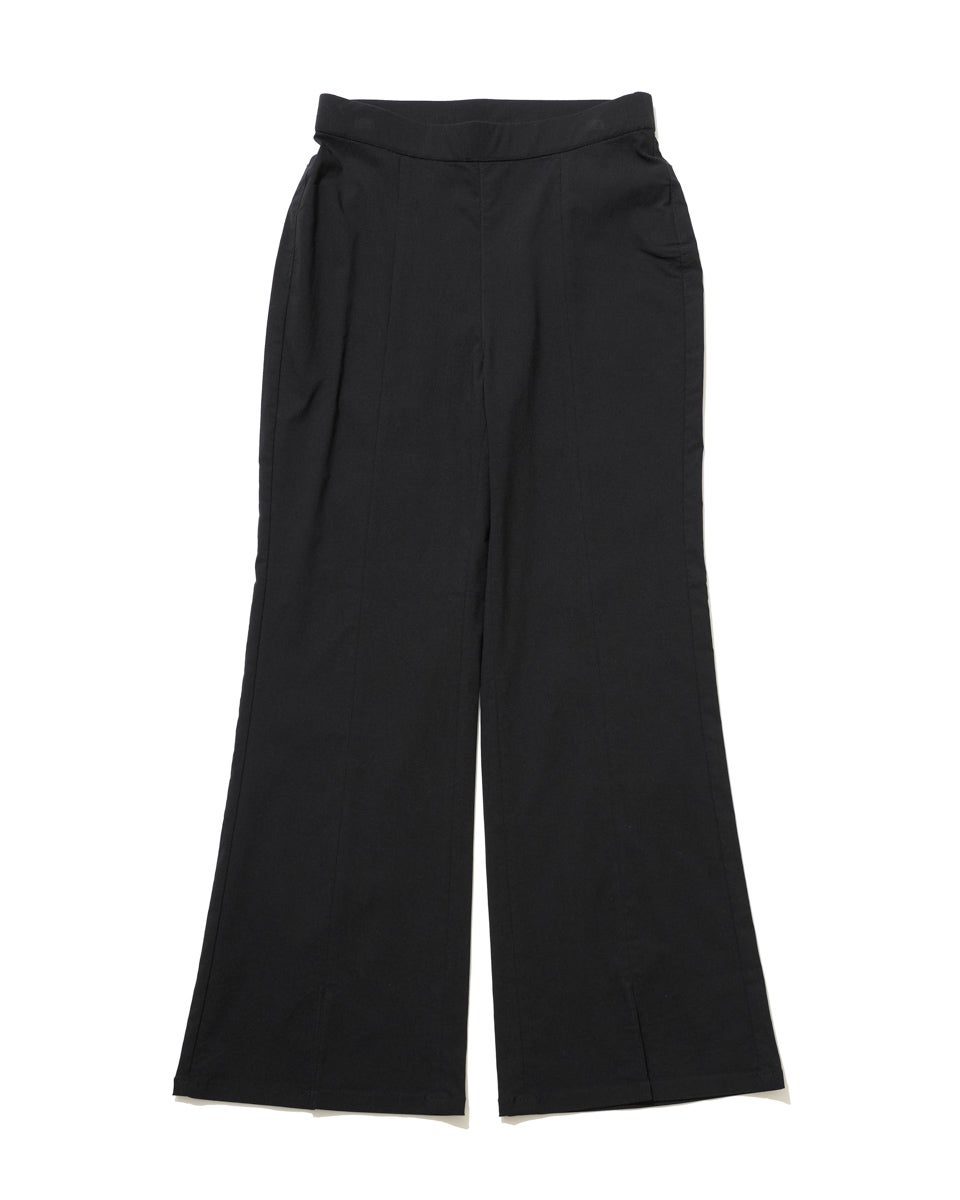 Jantzenピケハイパーストレッチ 裾スリットフレアパンツ 【接触冷感