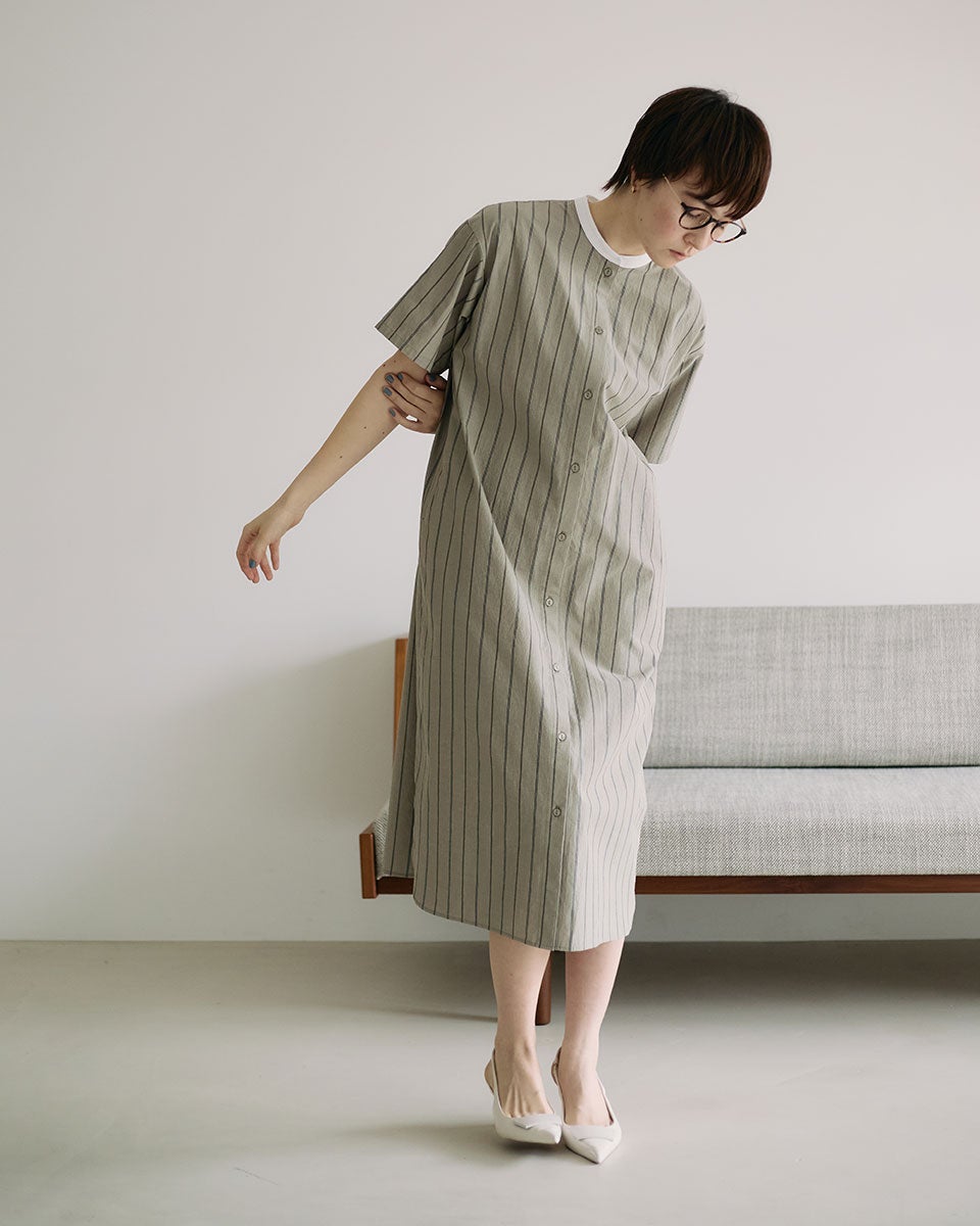 Jantzenストライプ クレリックワンピース | KOSUGI ONLINE SHOP