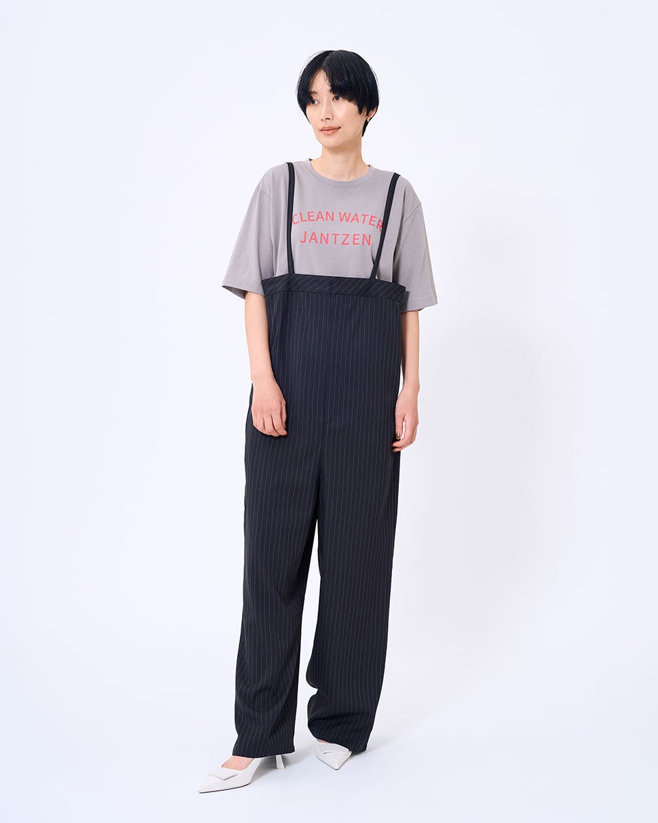 Jantzenペンシルストライプ オールインワン | KOSUGI ONLINE SHOP